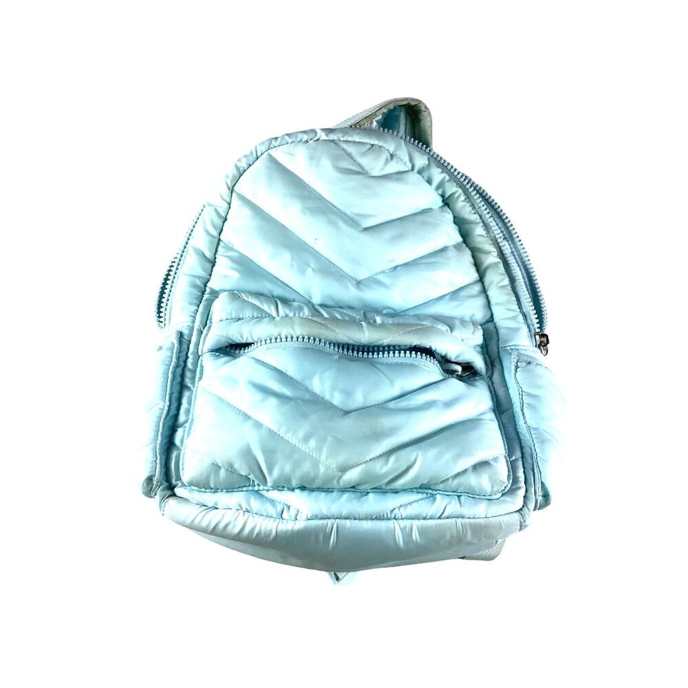 Laundry by Shelli Segal LA * Quilted Backpack * Medium  Mint green  * Nylon